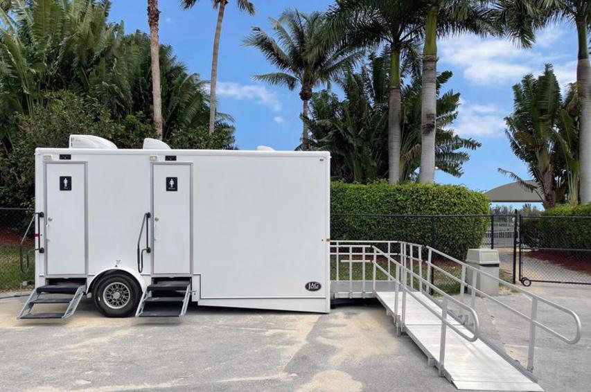 Long Term Restroom Trailer Rentals in Gainesville FL
