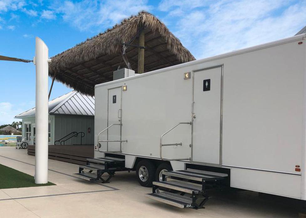 Largest Restroom Trailer Rentals in Quincy, Florida