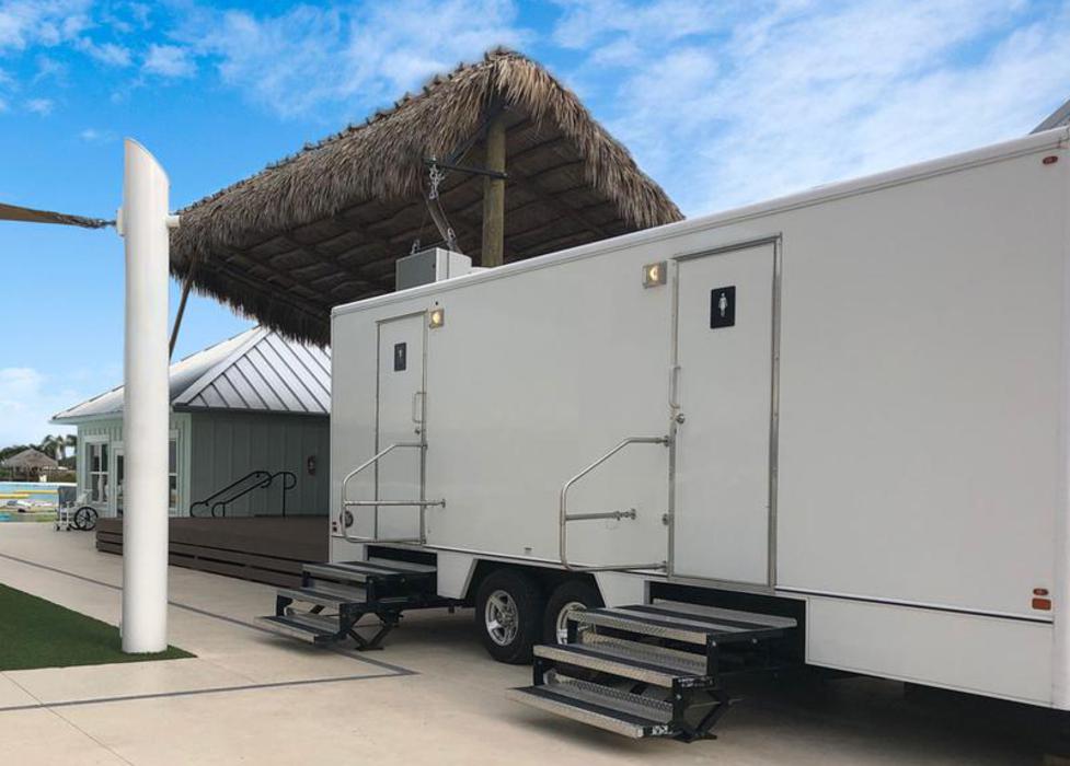 Mobile Restroom Trailer Rentals in Pinellas Park, Florida