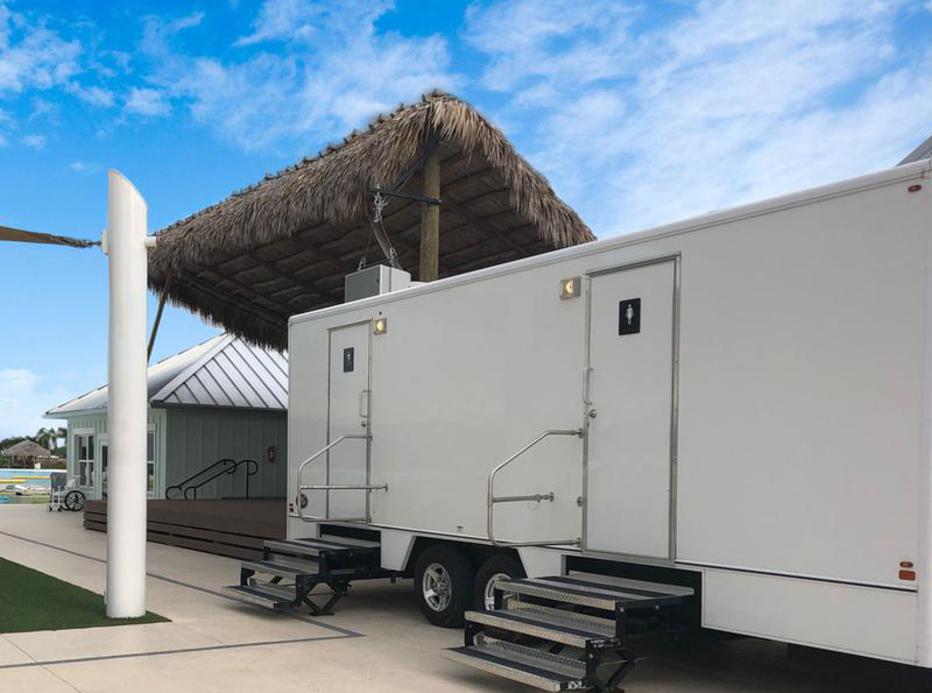 Largest Restroom/Shower Trailer Rental in Florida
